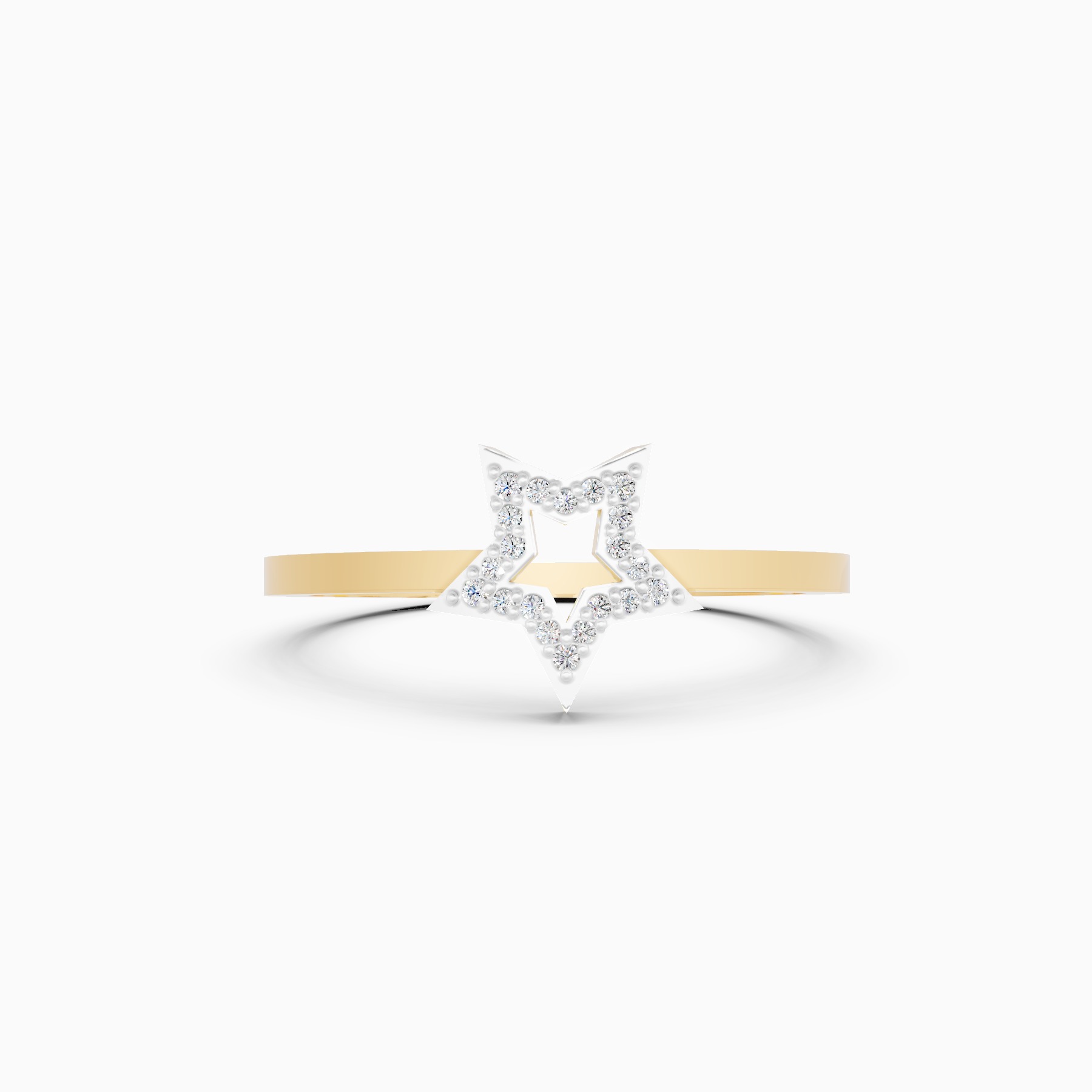 Star Glam With Diamond Ring